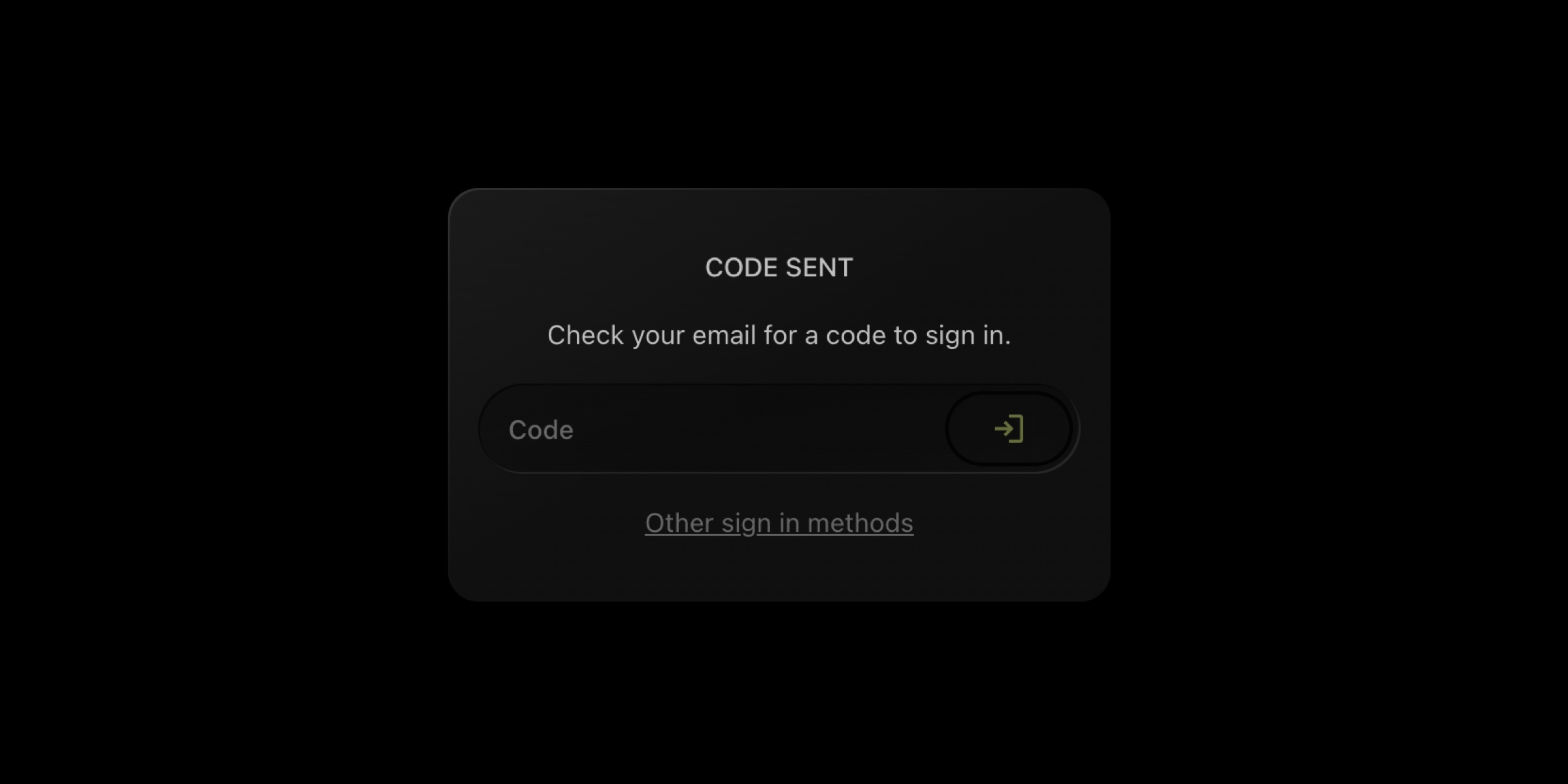 Email OTP for Sign In