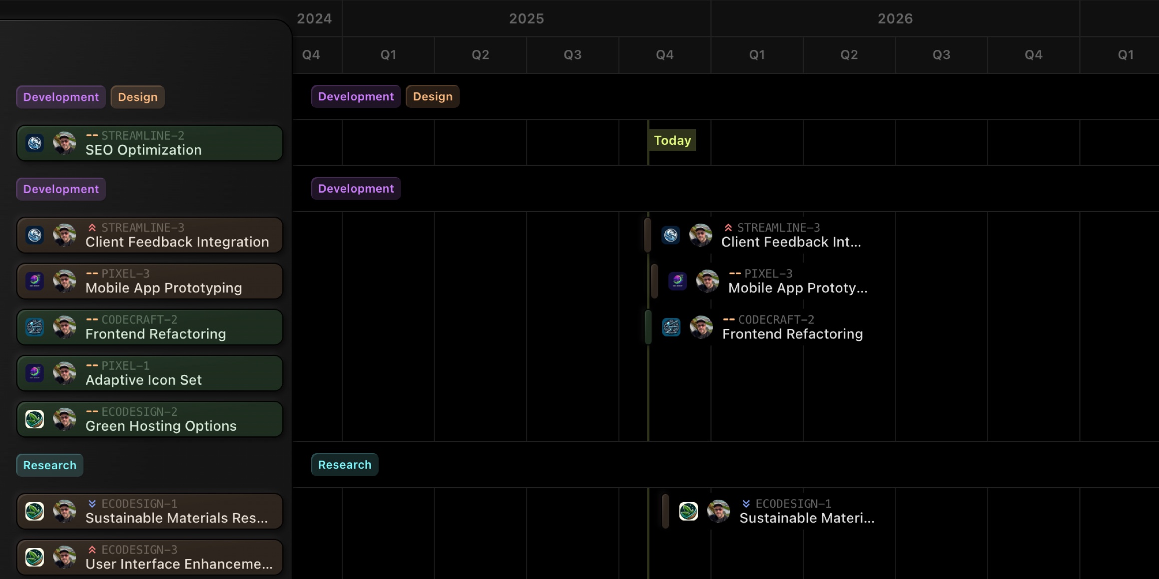 Gantt Tags Grouping And Smarter Tags Picker