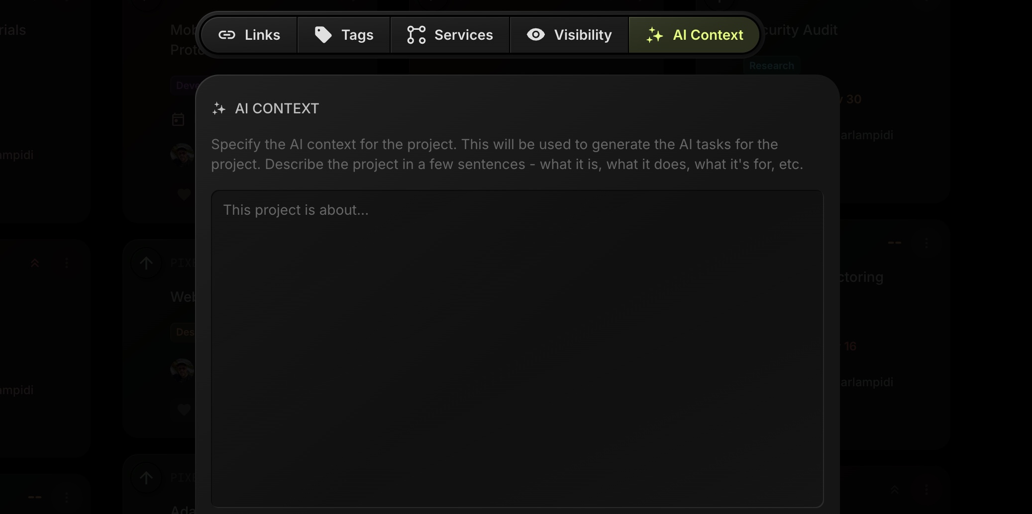 Project AI Context For Smarter AI Tasks
